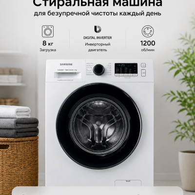 Стиральная машина Samsung 8 кг