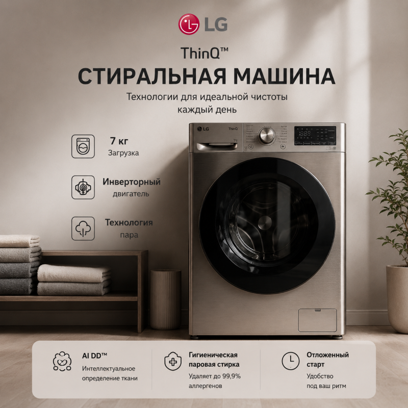 Стиральная машина LG