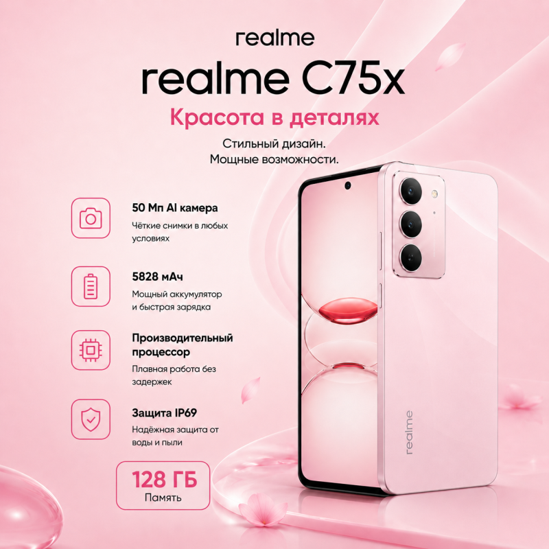 Realme C75x