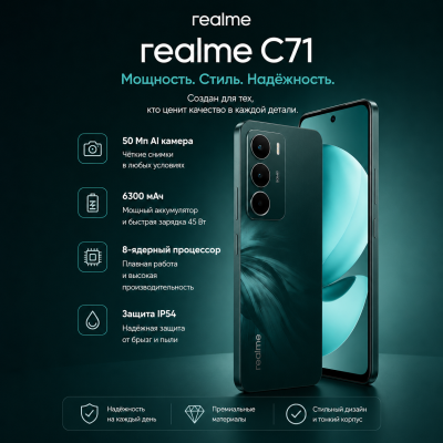 Realme C71 128 ГБ