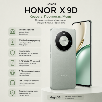 HONOR X9d 12/256 ГБ