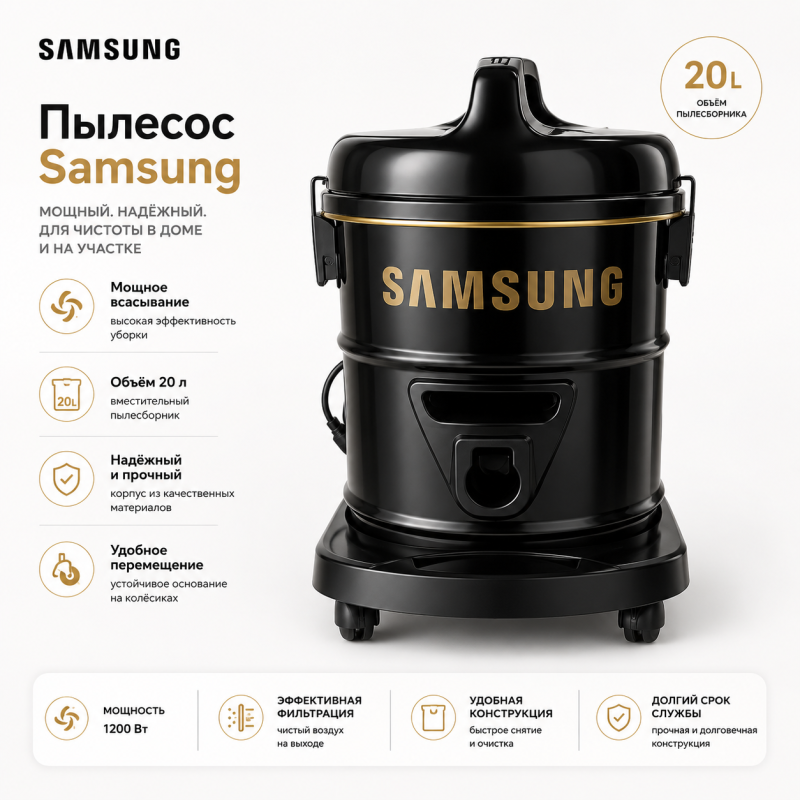Пылесос Samsung 20