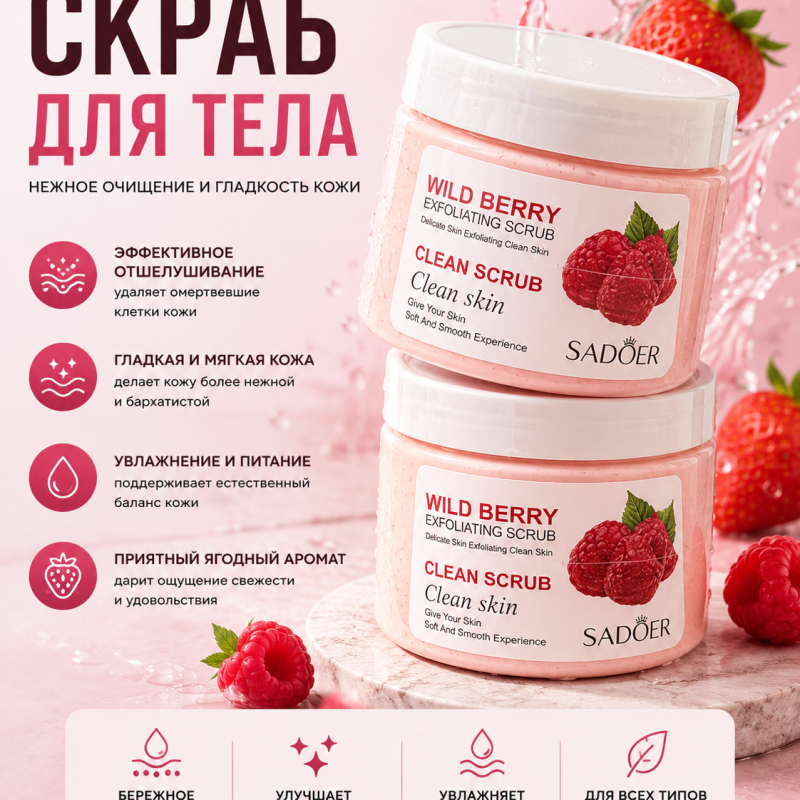Скраб для душа