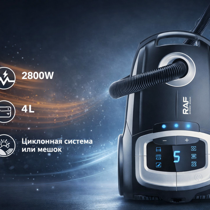 Пылесос RAF Vacuum Cleaner