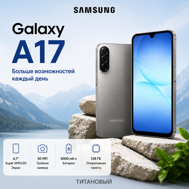 Samsung Galaxy A17 Titanium