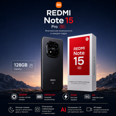 Redmi Note 15 Pro 5G 128GB