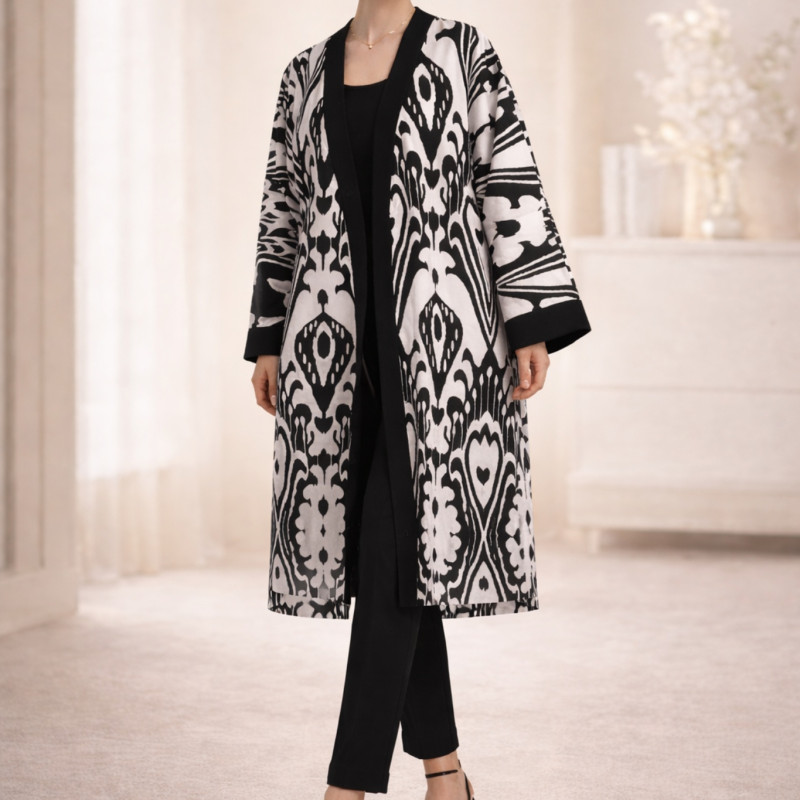 Элегантный кардиган в этно-стиле