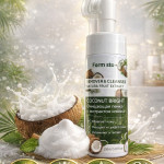 Очищающая пенка для лица с экстрактом кокоса