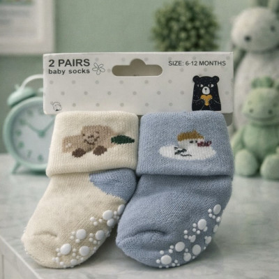 Детские носочки (2 пары) | 6–12 месяцев