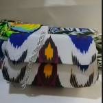 Сумки из бусин на конве и национальной сумки