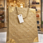 Подарочный пакет в стиле Louis Vuitton