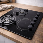 Комбинированная варочная панель (газ + электричество)