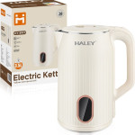 Электрочайник HALEY HY-8917 бежевый