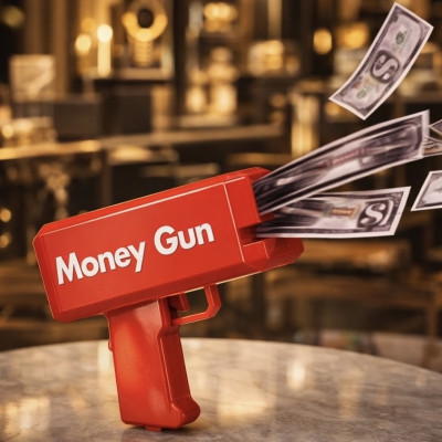 Money Gun — пушка для денег