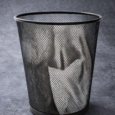 Корзина для мусора металлическая