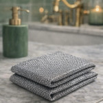 Многоразовые кухонные салфетки из нержавеющей стали