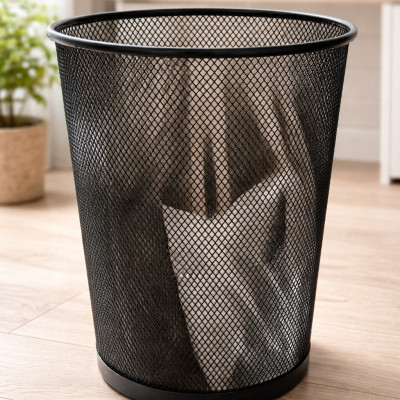 Корзина для мусора металлическая