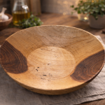 Деревянная чаша из натурального массива