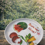 🍉 Поднос с ярким летним принтом