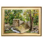 Картина из ковра «пейзаж»2