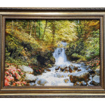 Картина из ковра «пейзаж »4