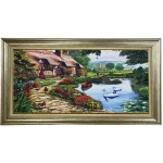 Картина из ковра «Пейзаж»