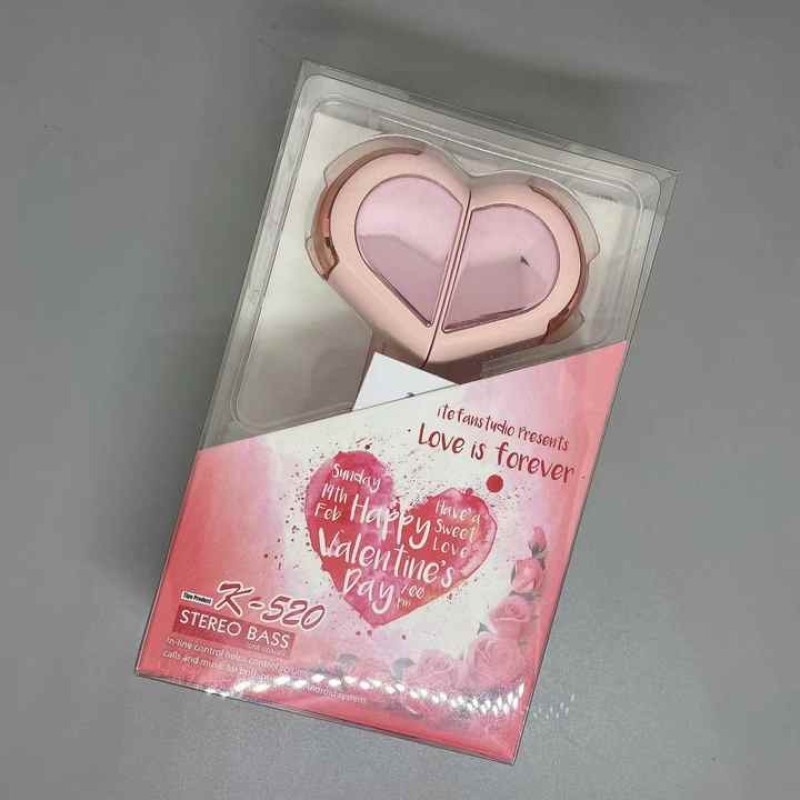 Беспроводные наушники K-520 Pink