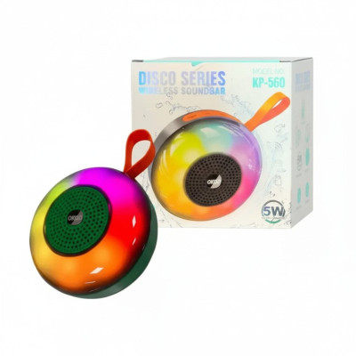 Портативная колонка Okop KP-560 Disco Series беспроводная Bluetooth - KP-560