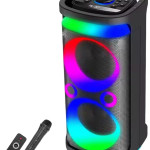 Портативная колонка SinG-e ZQS-8250 черный