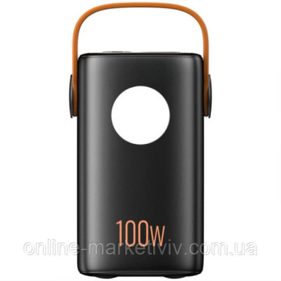 GreenOE Внешний аккумулятор, 60000 мАч, 100 Вт, серый