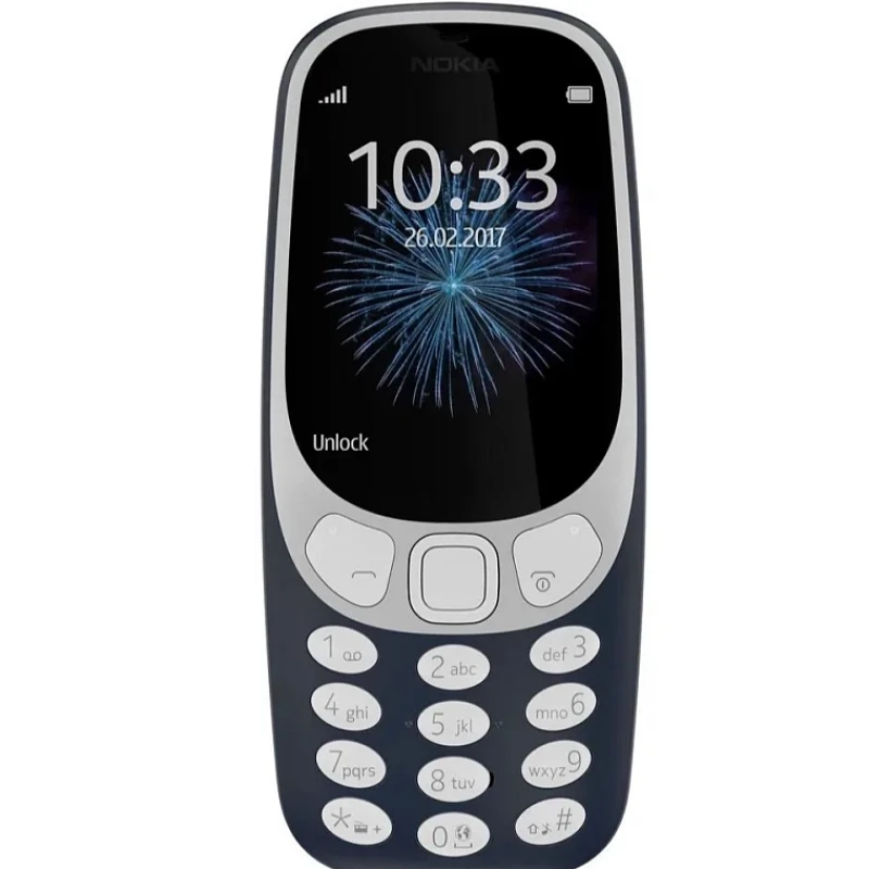 Мобильный телефон NOKIA 3310 DS TA-1030 синий