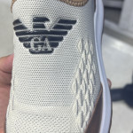 Бежевые кроссовки «GA»