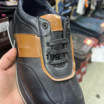 мужские кожаные кроссовки SHEF88