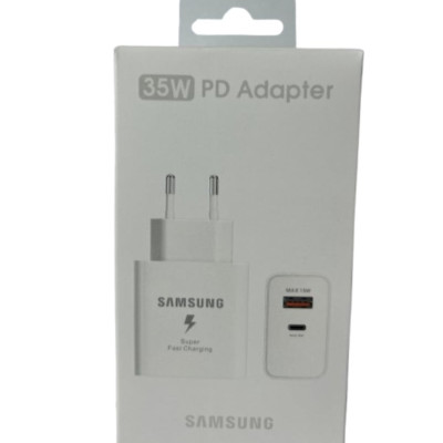 Адаптер No Brand 35 Вт USB и порт USB-C Белый