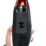 Чёрные лоферы «z»