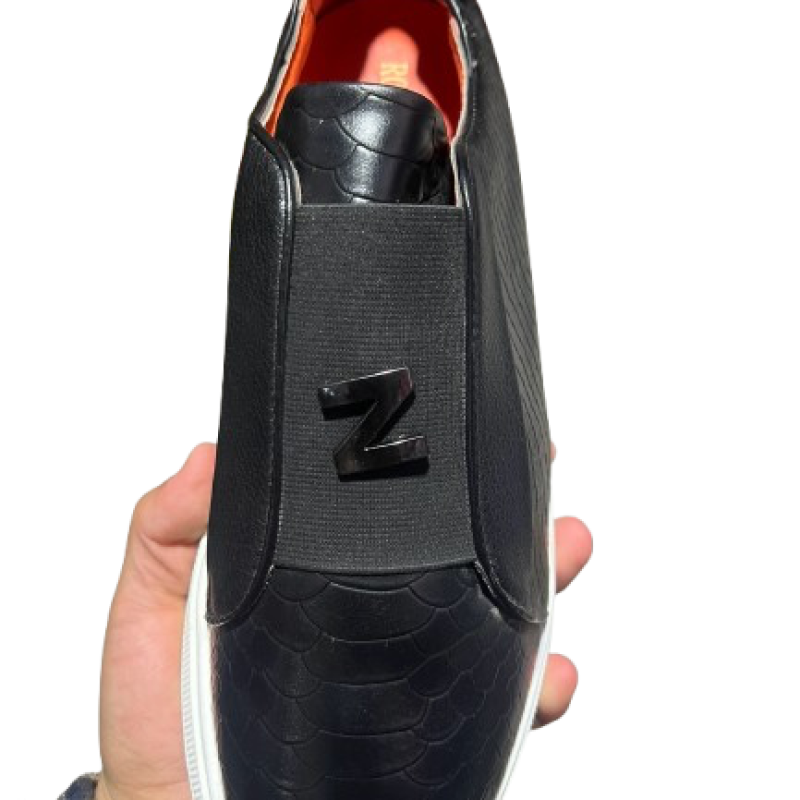 Чёрные лоферы «z»