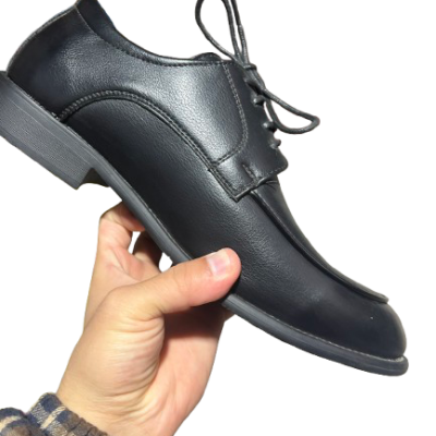 черные мужские туфли дерби