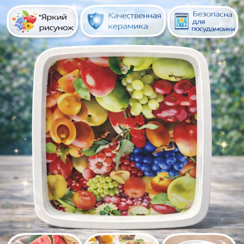 🍓 Пластиковый поднос