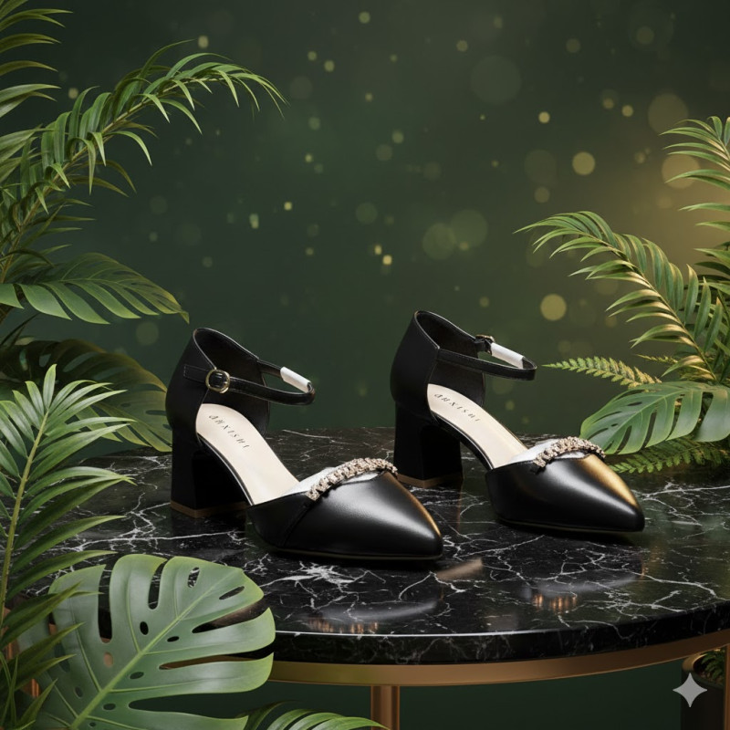 Туфли-лодочки «Black Neon»