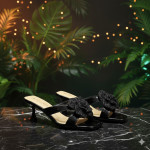 Вечерние мюли «Midnight Rose Premium»