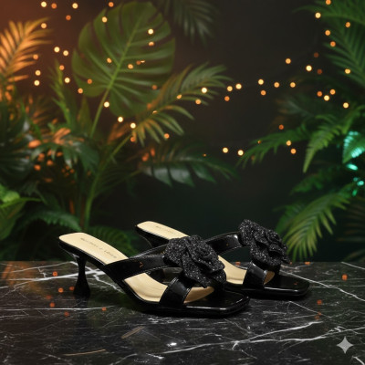 Вечерние мюли «Midnight Rose Premium»