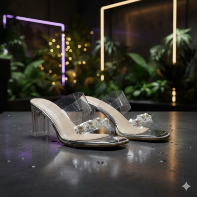 Женские босоножки «Crystal Pearl