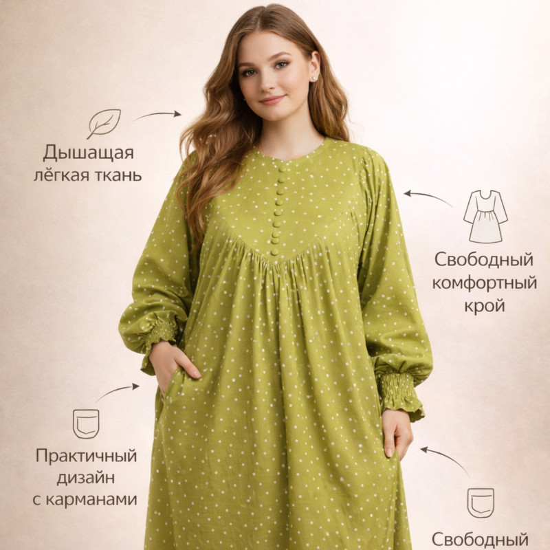 Удобное платье на каждый день