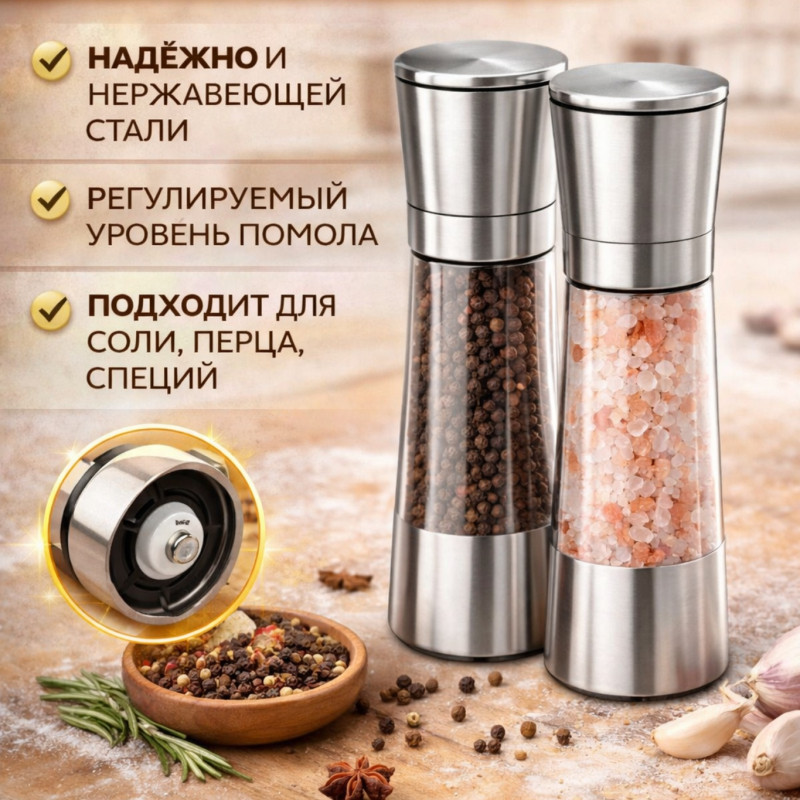 Ручные мельницы для специй