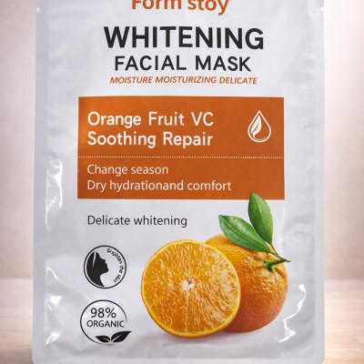 Осветляющая маска для лица с витамином C