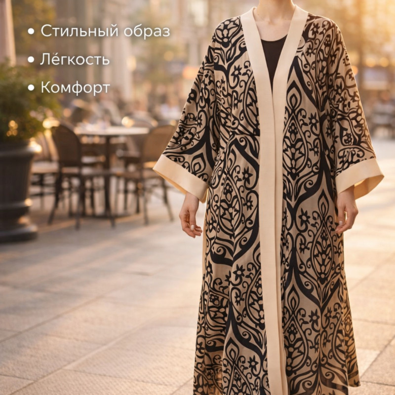 Платье/кимоно в этно-стиле