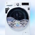 Стиральная машина LG с инверторным мотором и функцией пара