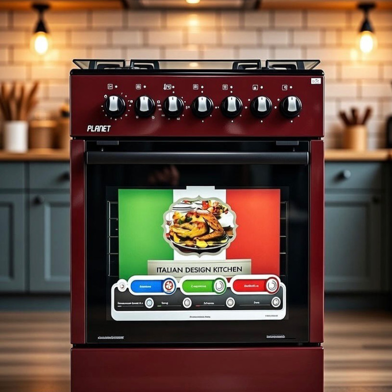 Газовая плита Planet –Итальянский акцент в вашем уюте