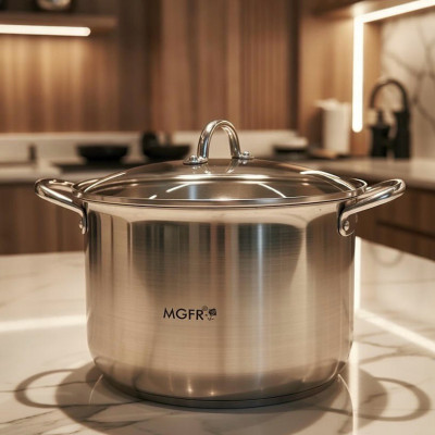 Кастрюля MGFR с крышкой