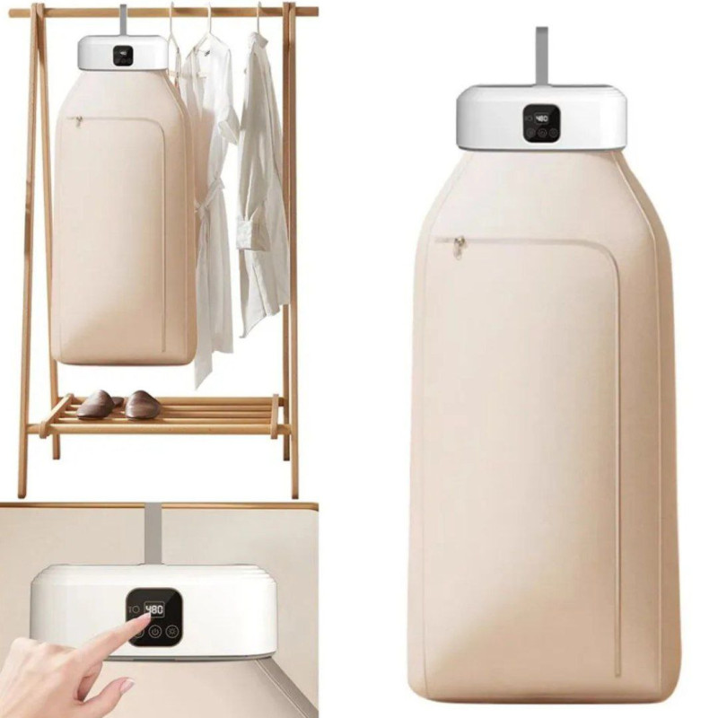 Сушилка для белья электрическая портативная в шкаф мешок